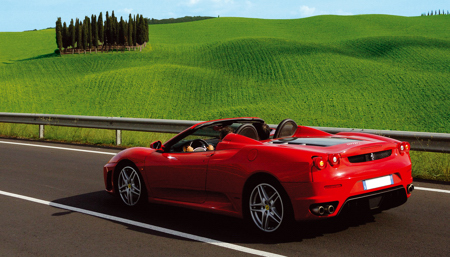 Ferrari_Tuscany copia Natural beauty and man made beauty