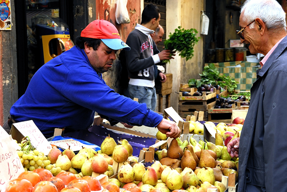 Palrermo, BallarĂ² street market
